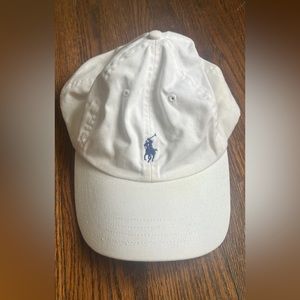 Vintage Polo Ralph Lauren White Hat